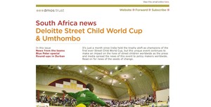 Amos Trust and Street Child World Cup Email Newsletters